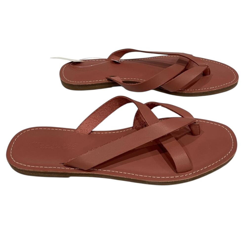 FINAL PRICE Madewell The Boardwalk Thong Sandal in Leather - NWT - Picture 5 of 8